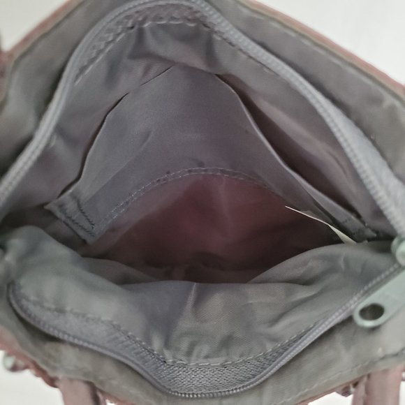 Purple satin evening purse - Picture 4 of 7